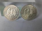 Duitsland, Derde Rijk. 2x 2 Reichsmark Luther 1933, Timbres & Monnaies, Monnaies | Europe | Monnaies non-euro