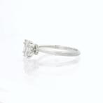Bague - 18 carats Or blanc - 0.47ct. tw. Diamant (Naturelle), Nieuw