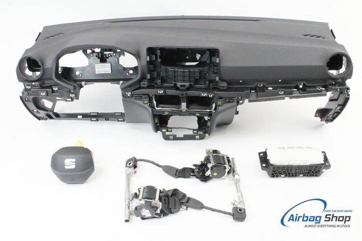 Airbag set - Dashboard zwart Seat Arona (2017-heden), Auto-onderdelen, Dashboard en Schakelaars, Gebruikt, Seat