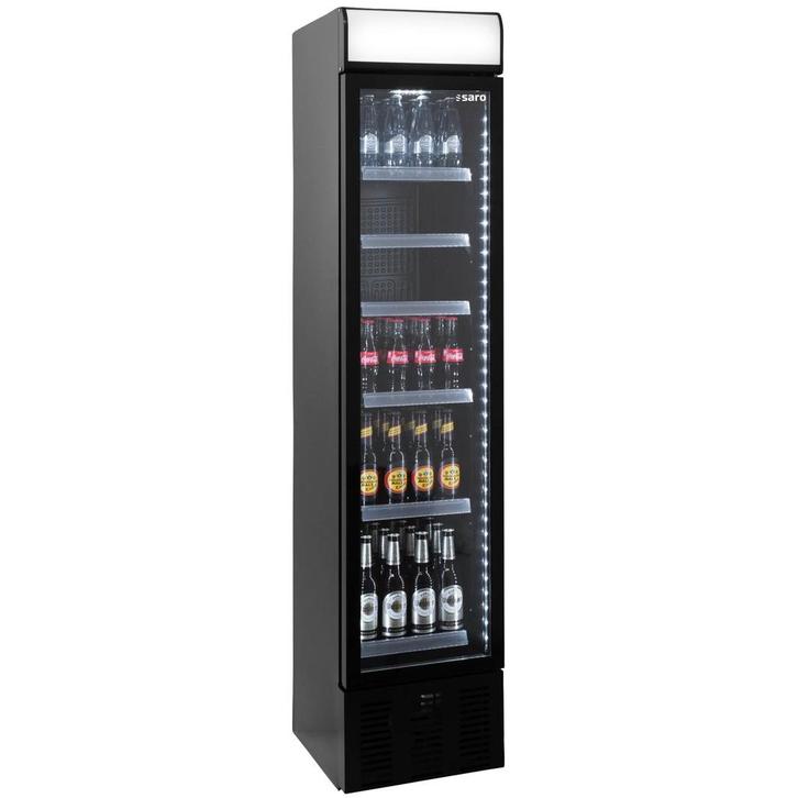 Drankenkoeling | Smal Model | 150L | Zwart | +2°C/+8°C |, Zakelijke goederen, Horeca | Keukenapparatuur, Nieuw in verpakking, Verzenden
