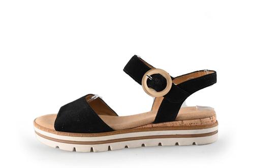 Gabor Sandalen in maat 37 Zwart | 5% extra korting, Kleding | Dames, Schoenen, Zwart, Gedragen, Sandalen of Muiltjes, Verzenden