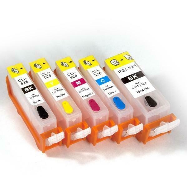 Canon Pgi-525 & Cli-526 serie Navulbare cartridges  met ARC, Computers en Software, Printers, Verzenden