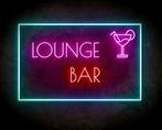 LOUNGE BAR CLASSY  neon sign - LED neon reclame bord, Zakelijke goederen, Verzenden