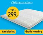 Koudschuim topdek matras 180x220 cm topper 9 cm dik, Nieuw, Matras, 180 cm, 220 cm