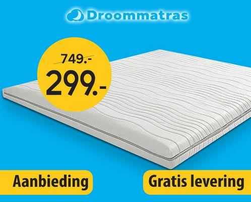 Koudschuim topdek matras 180x220 cm topper 9 cm dik, Maison & Meubles, Chambre à coucher | Matelas & Sommiers, Envoi