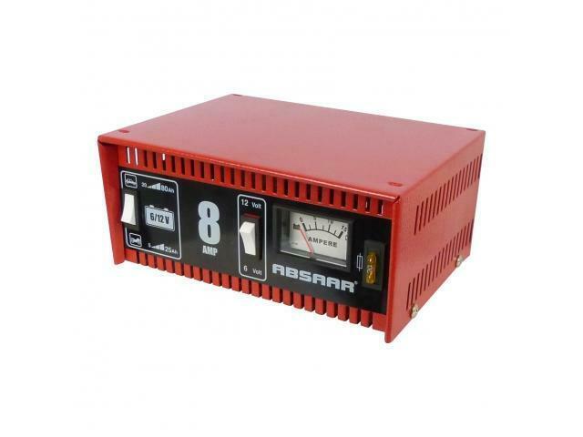 Absaar Acculader 8A 6/12V, Auto-onderdelen, Accu's en Toebehoren, Ophalen of Verzenden