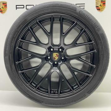 Porsche Macan ORIGINELE 21 RS Spyder GTS met banden/sensors, Ophalen, Banden en Velgen