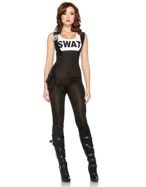 Sexy swat kostuum voor dames, Hobby & Loisirs créatifs, Articles de fête, Enlèvement ou Envoi