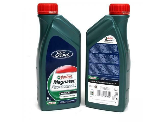 2x 1 liter ORIGINEEL Ford CASTROL Motorolie Olie D 0W30 Magn, Auto diversen, Overige Auto diversen, Ophalen of Verzenden