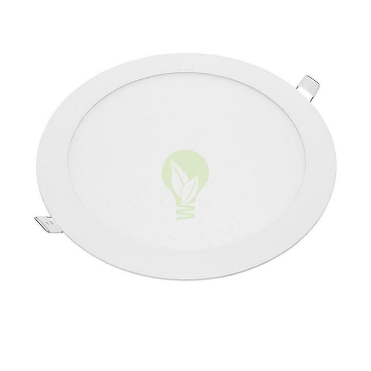 LED inbouw downlight rond 18W Ø225mm Warm wit Netstroom, Huis en Inrichting, Lampen | Plafondlampen, Nieuw, Overige materialen