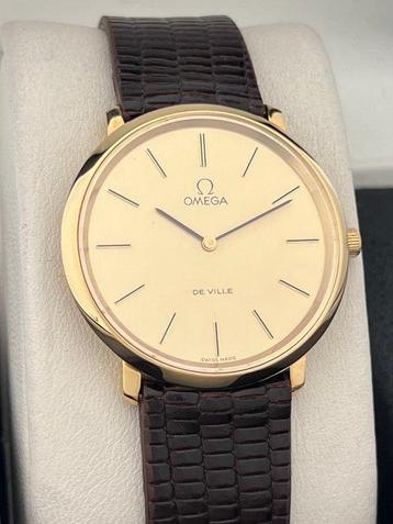 Omega - Sans Prix de Réserve - 18K GP Ultra Slim De Ville