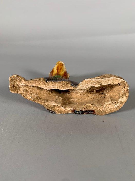 Oud Chinees, Tang-dynastie Terracotta wachthond - 15 cm, Verzamelen, Mineralen en Fossielen