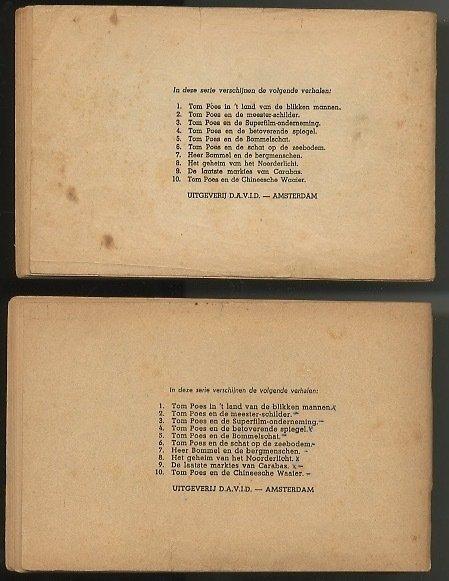 Bommel en Tom Poes - D.A.V.I.D. serie deel 1 en 2 - Blikken, Boeken, Stripverhalen