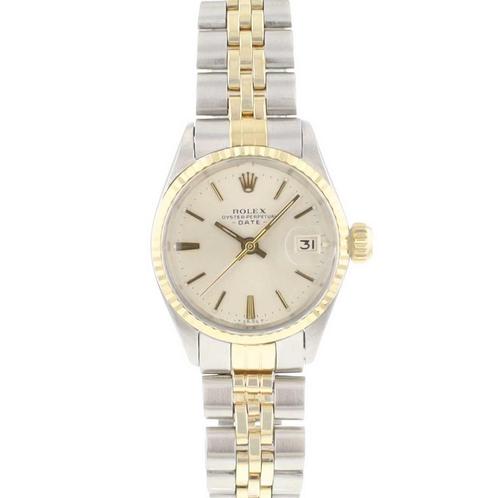 Rolex Lady-Datejust 26 6917 uit 1970, Handtassen en Accessoires, Horloges | Dames, Verzenden