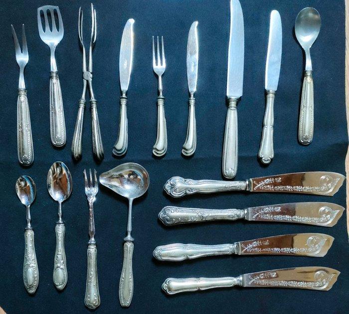 Venezia - Bestekset (24) - Verzilverd, Staal, Antiek en Kunst, Antiek | Meubels | Tafels
