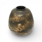 Bronzen vaas van Takaoka door Rysen – Moriagé vergulde
