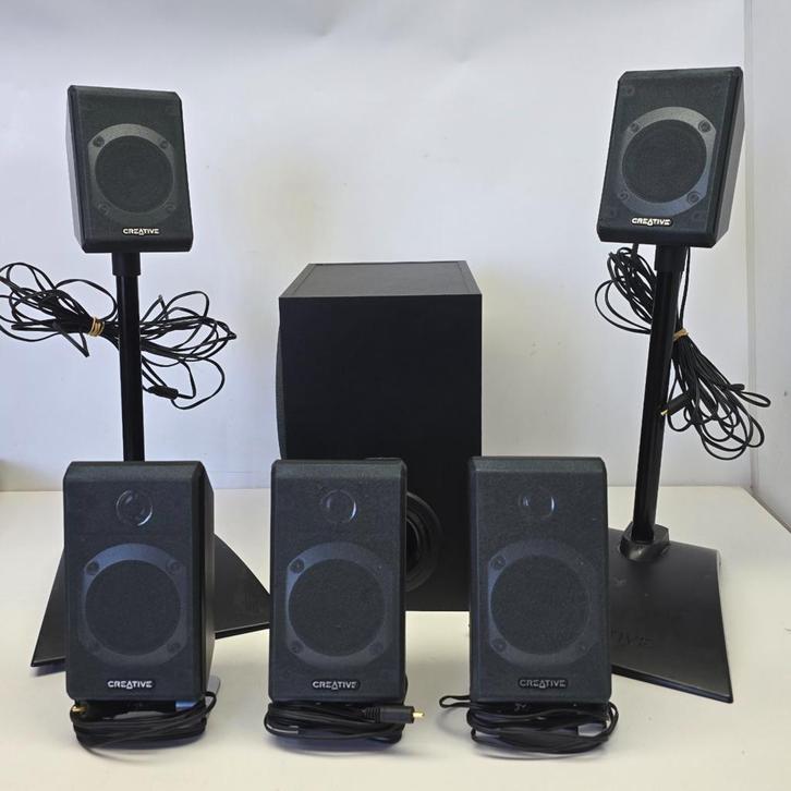 Creative Inspire T5400 5.1 PC Speaker set | Gebruikt, Computers en Software, Pc speakers, Nieuw, Ophalen of Verzenden