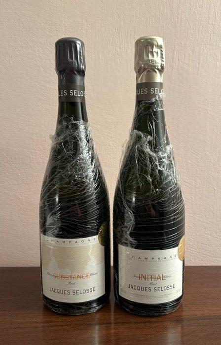 Jacques Selosse, Substance & Initial - Champagne Blanc de, Verzamelen, Wijnen