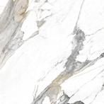 Tinenza 75x75 Hoogglans Leviglass ( Goud / Grijs Marmerlook, Doe-het-zelf en Bouw, Tegels, Ophalen of Verzenden, Nieuw