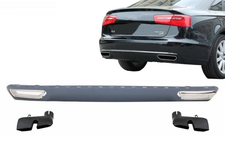 Carnamics Diffuser | Audi A6 11-14 4-d | OEM-Style  grondver, Auto-onderdelen, Carrosserie, Nieuw, Verzenden