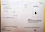 Ring - 18 karaat Witgoud, Saffier GEEN VERWARMING 6,75ct, Handtassen en Accessoires, Ringen, Nieuw