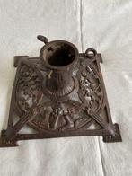 Standaard - Antieke engeltjes gietijzeren kerstboomstandaard, Diversen, Kerst, Nieuw