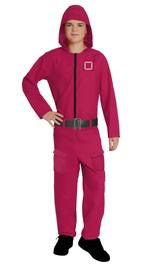 Pak Met Vierkant Roze 14/16 jaar, Verzenden, Nieuw