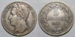 Belgique Belgie Km 3,2 5 Francs 1848 Leopold 1 Kopf mit L..., Verzenden, België