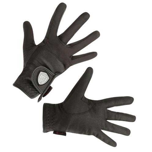 Gants déquitation danan noir t. m - kerbl, Bricolage & Construction, Vêtements de sécurité, Neuf