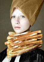 Elena Paraskeva - The Baker - XL, Antiek en Kunst, Kunst | Schilderijen | Modern