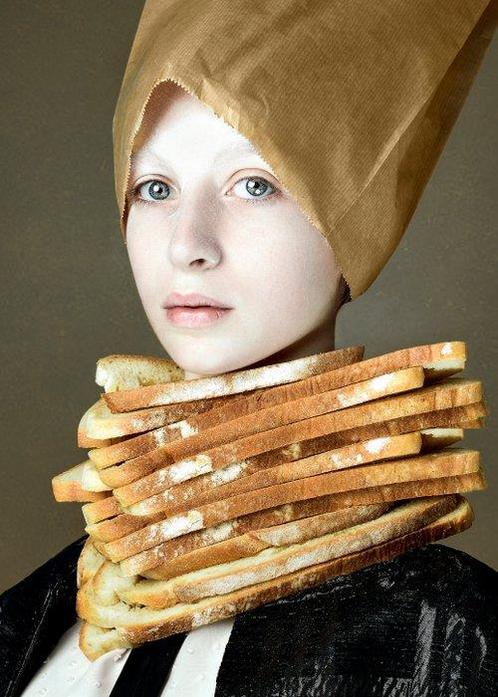 Elena Paraskeva - The Baker - XL, Antiek en Kunst, Kunst | Schilderijen | Modern