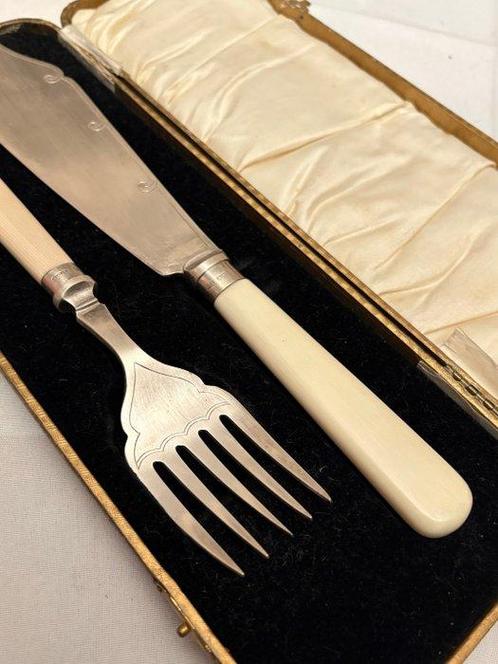 Service à poisson - Argent 925, Antiek en Kunst, Antiek | Zilver en Goud