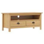 vidaXL Tv-meubel Hill 110x40x47 cm grenenhout honingbruin, Huis en Inrichting, Kasten |Televisiemeubels, Verzenden, Nieuw