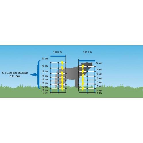 Piquet double pointe108+30cm pour-net - kerbl, Dieren en Toebehoren, Stalling en Weidegang