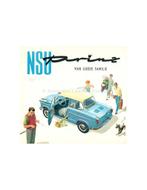 1958 NSU PRINZ I & II BROCHURE NEDERLANDS