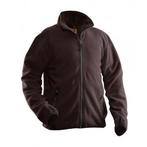 Jobman werkkledij workwear - 5501 fleece jacket l bruin