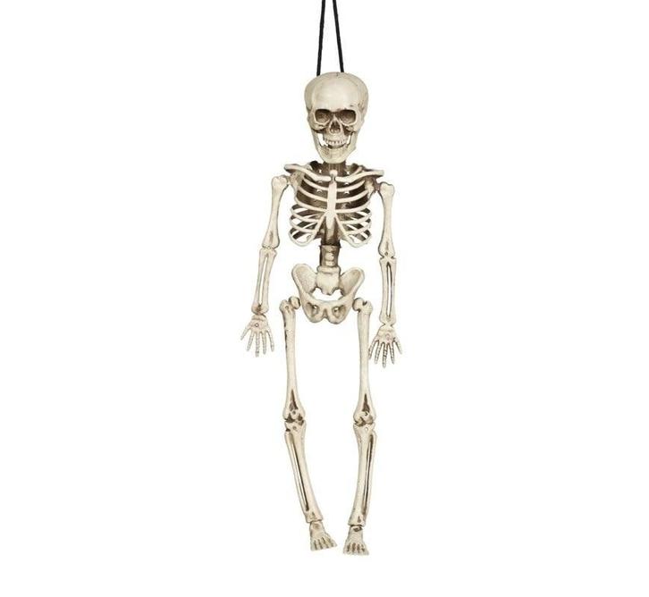 Halloween Skelet 40cm, Hobby en Vrije tijd, Feestartikelen, Nieuw, Verzenden
