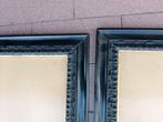 Manifattura italiana anni 30 - Cadre (2) - bois et verre -