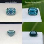 Zonder Minimumprijs - 1 pcs Blauw, Groen Saffier - 1.21 ct -, Nieuw