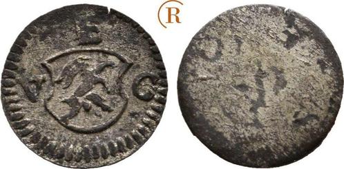 Einseitiger Pfennig o J Schweiz Chur Bistum: Ulrich Viii,..., Postzegels en Munten, Munten | Europa | Niet-Euromunten, België