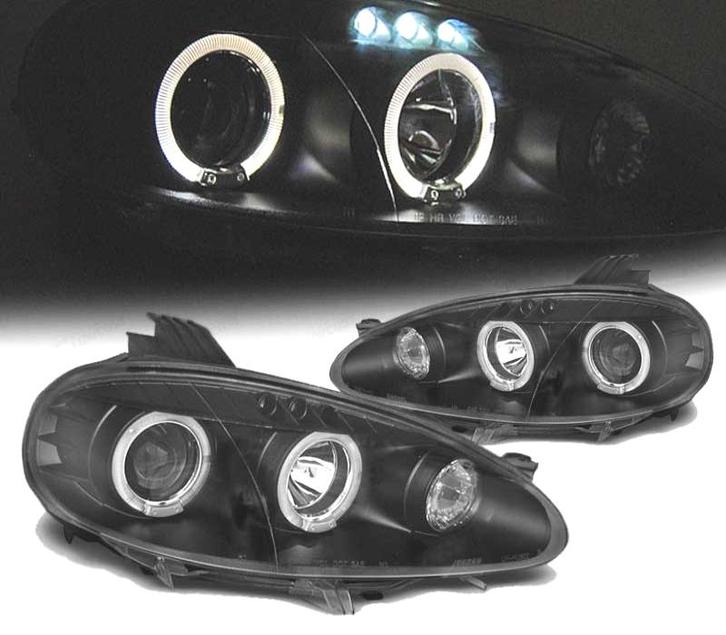 PHARES MAZDA MX5 01-05 ANGEL EYES NOIR, Auto-onderdelen, Verlichting, Verzenden