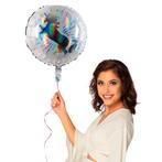 Helium Ballon Eenhoorn Dubbelzijdig 45cm, Hobby en Vrije tijd, Nieuw, Verzenden