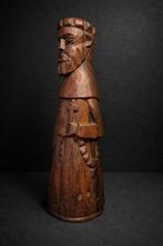 Statue, Franciscus van Assisi - 28 cm - Bois, Antiek en Kunst