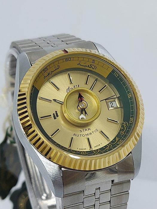 NOS Dalil - Islamic Compass Automatic - Sans prix de réserve, Handtassen en Accessoires, Horloges | Heren