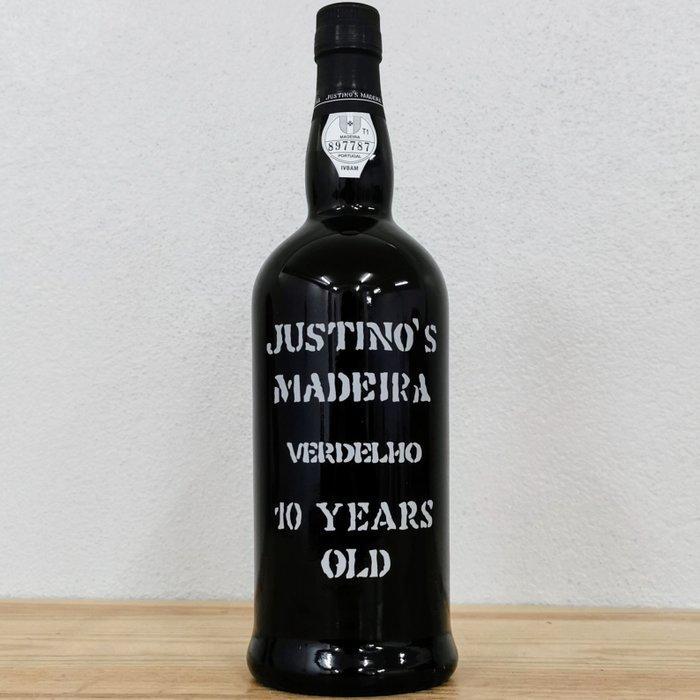 Justinos 10 Years Old Verdelho - Madeira - 3 Flessen (0.75, Verzamelen, Wijnen