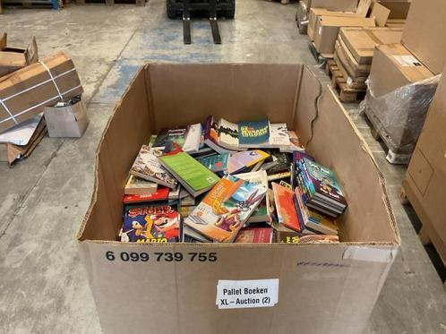 Veiling - 433x Pallet Vol Met Boeken, Boeken, Stock en Verzamelingen