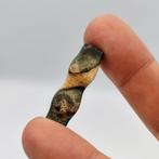 Chinois ancien Agate bandée naturelle Talisman en forme de