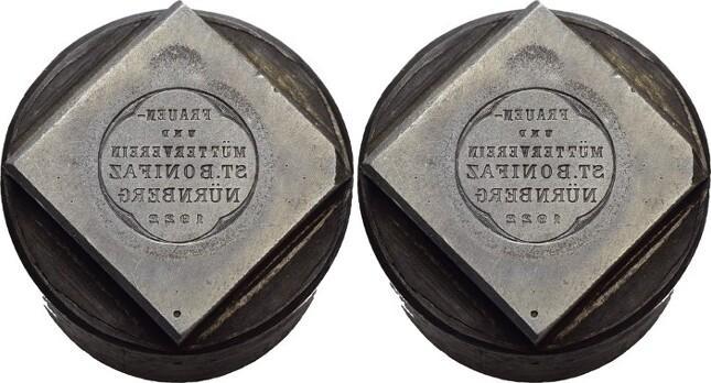 Medaille 1922 Nuernberg (MuntenenBankbiljetten-Penningen), Postzegels en Munten, Penningen en Medailles, Verzenden