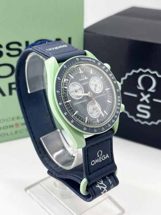 Omega x Swatch - MoonSwatch - Mission on Earth - Sans prix, Handtassen en Accessoires, Horloges | Heren