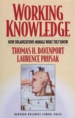 Working Knowledge 9781578513017, Gelezen, Thomas H. Davenport, Laurence Prusak, Verzenden